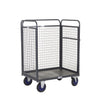 Heavy Duty Distribution Trolley with 3 Adjustable Shelves