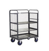 Heavy Duty Distribution Trolley with 2 Adjustable Shelves