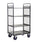 Heavy Duty Distribution Trolley with 3 Adjustable Shelves