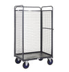 Heavy Duty Distribution Trolley with 3 Adjustable Shelves