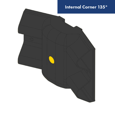 Barrier Corner Guard - Black