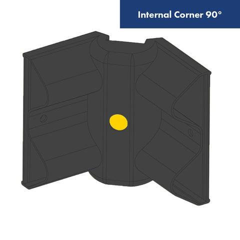 Barrier Corner Guard - Black