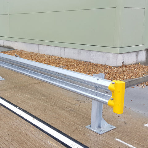 Pedestrian Rail End Protection