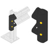 Pedestrian Rail End Protection