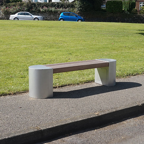 Pillar Outdoor Bench