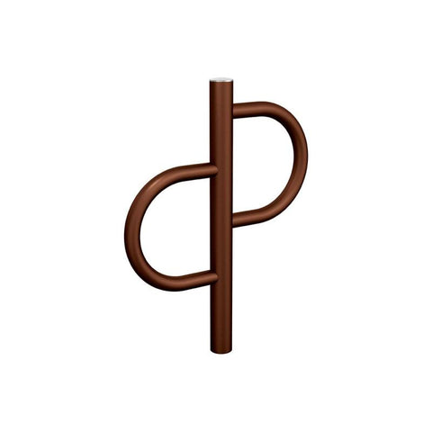 District Legacy Polished Steel Cycle Stand