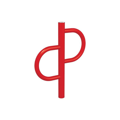 District Legacy Polished Steel Cycle Stand