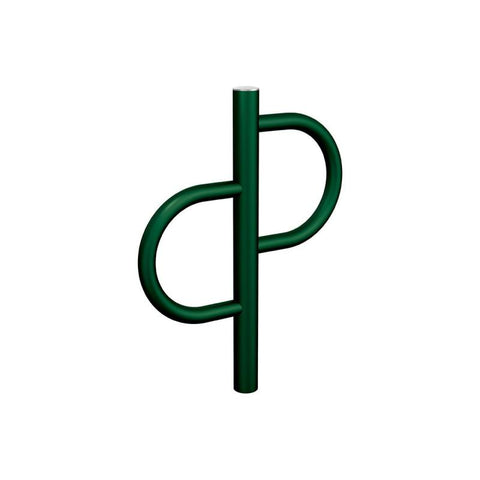 District Legacy Polished Steel Cycle Stand