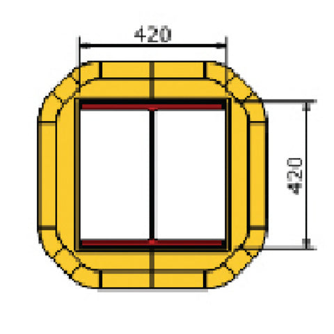 Polywrap Column Guard