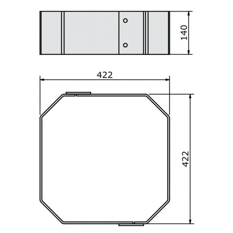 Polywrap Column Guard