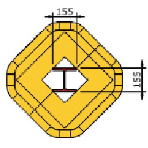 Polywrap Column Guard