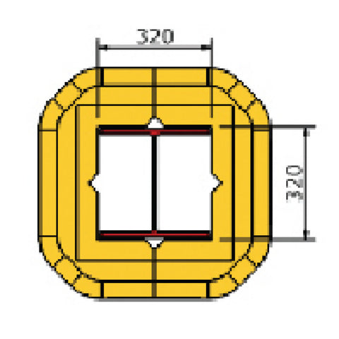 Polywrap Column Guard