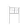 Prestige Twin-Door Outdoor Display Board with Four Posts