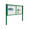 Prestige Outdoor Display Board with Upright Posts