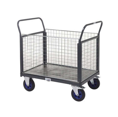 Mesh Sided Platform Trolley