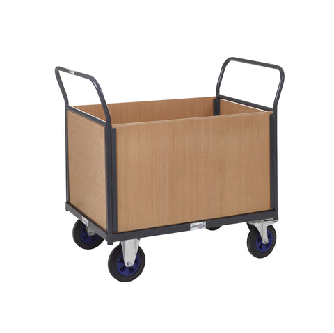 Timber Panelled Platform Truck