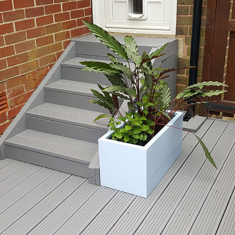 Rectangular Steel Planter