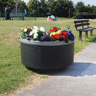 Round Victorian Planter