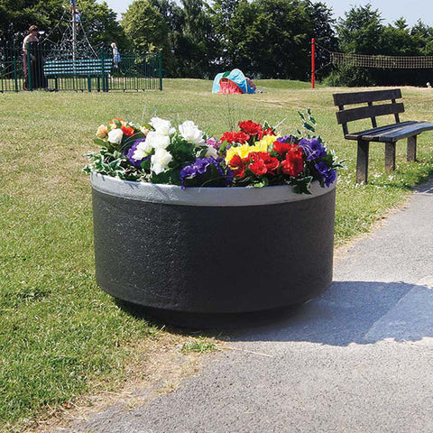 Round Victorian Planter