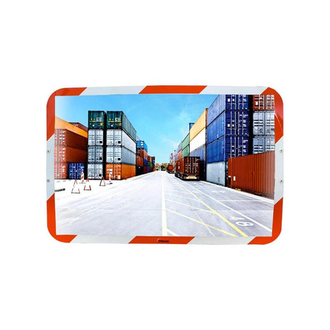 Red & White RoadGuard Mirror