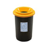 Round Recycling Bin with Open Top – 50L