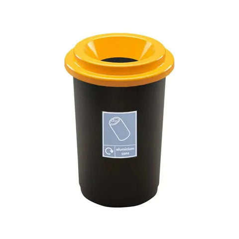 Round Recycling Bin with Open Top – 50L