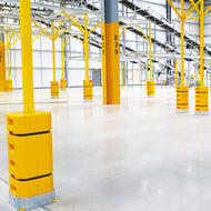 Space-Saving Polywrap Column Guard