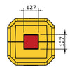 Space-Saving Polywrap Column Guard