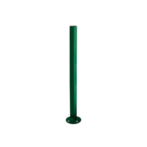 Shock-Guard Steel Bollard with Polished Steel End Cap