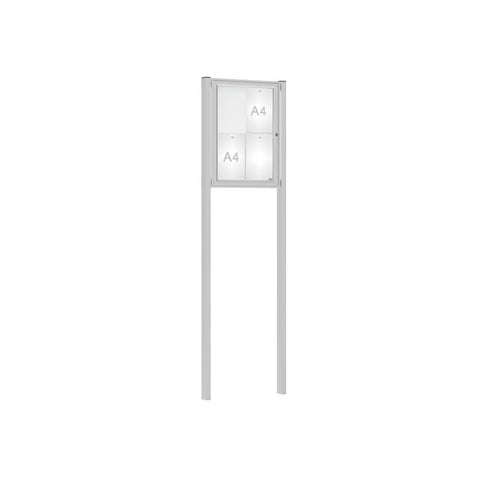 Signature Display Board with Upright Posts