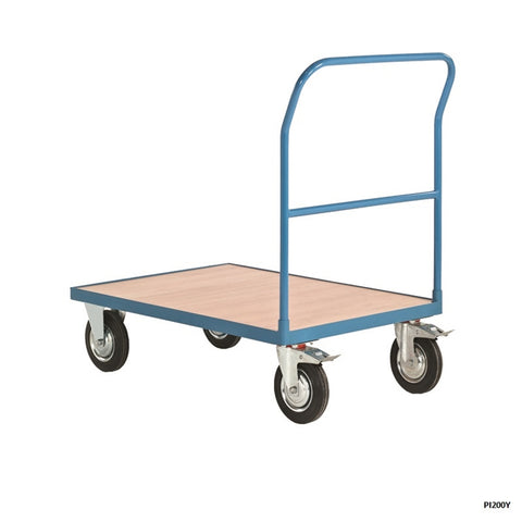 Wooden Deck Platform Trolley