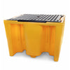 Single-Unit IBC Pallet with Grate