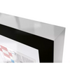 Slimline Poster Display with Upright Posts - 80mm