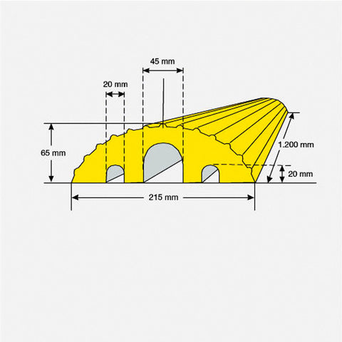 Small Cable Protection Ramps