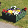 Square Victorian Planter with Plinths