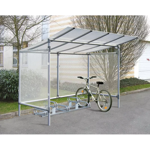 Stacked FiveHub Cycle Rack