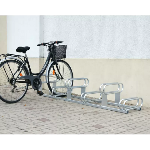 Stacked SixHub Cycle Rack