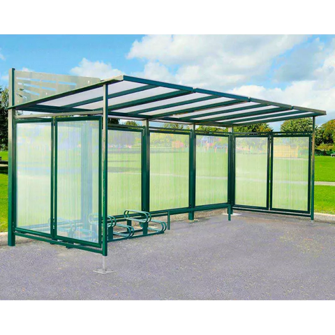 Stacked SixHub Cycle Rack