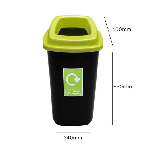 Sturdy Open Top Recycling Bin - 45L