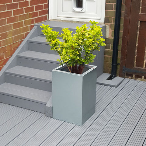 Tall Steel Planter