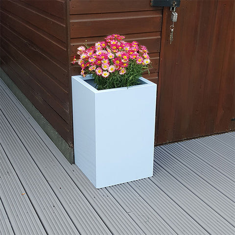Tall Steel Planter