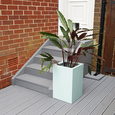 Tall Steel Planter