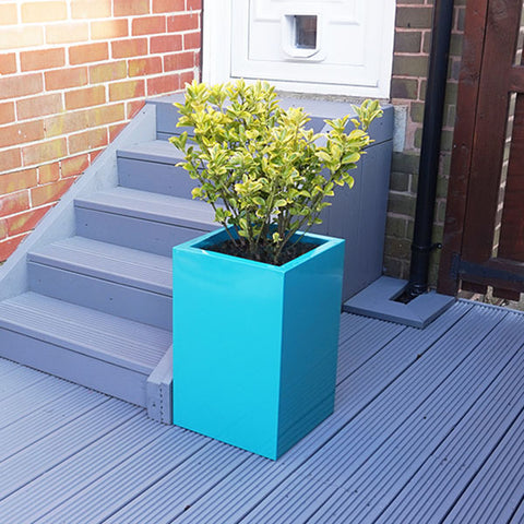 Tall Steel Planter