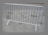 Galvanised Metal Pedestrian Barrier x 20