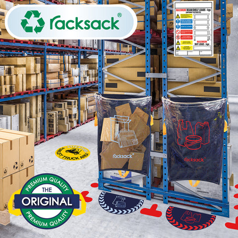 Transparent Warehouse Rack Sack