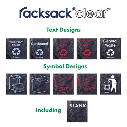 Transparent Warehouse Rack Sack