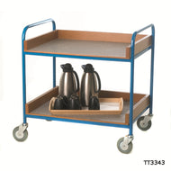 Tray Trolley with Melamine Trays