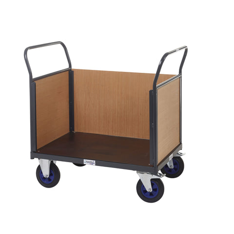 Timber Panelled Platform Truck