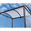 Medium Vaulted Shelter with Glass Panels