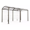 Medium Vaulted Shelter with Glass Panels